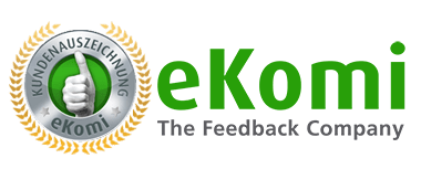 93% unserer Kunden empfehlen uns weiter auf Ekomi